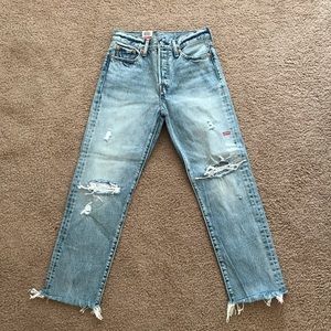 Levi Wedgie Fit Straight jeans
